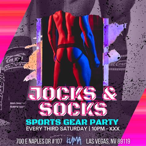 Jocks And Socks Sports Gear Party — Kuma Club Las Vegas Sin Citys
