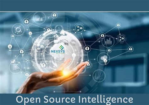 Osint Open Source Intelligence Cos E Come Funziona Nexsys Gambaran