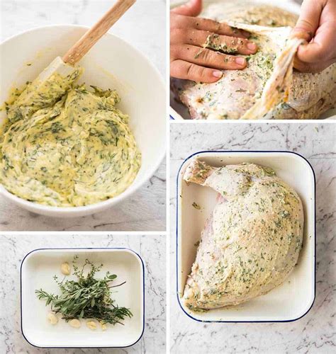 How To Make Turkey With Herb Butter Under The Skin Quick Video