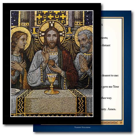 Daily Prayer For Priests Card Set Of 50 Vianney Vocations