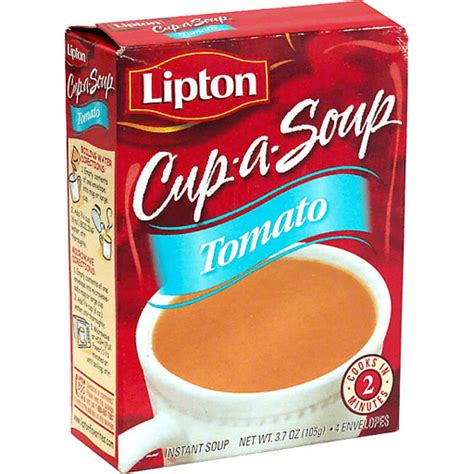 Lipton Cup A Soup Tomato Instant Soup 4 Ct Shop Foodtown