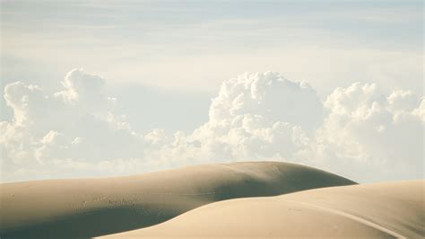 Pictures Desert Nature Sky Sand Clouds 1920x1080