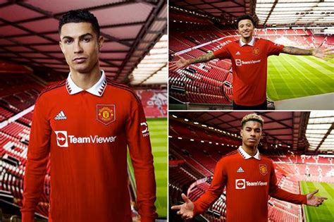 Cristiano Ronaldo Pictured In New Man Utd Kit But Official Caption Says