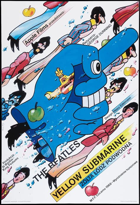 Yellow Submarine | Yellow submarine art, Polish poster, Yellow submarine