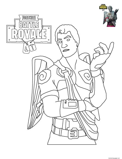 Today weve got free printable fortnite coloring pages free fortnite coloring sheets fortnite coloring pages for children fortnite coloring pictures to print. Fortnite Battle Royale Character 6 Coloring Pages ...