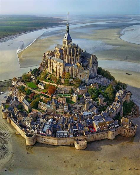 A Magical Island Topped By A Gravity Defying Medieval Monastery The