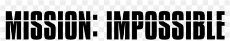 Mission Impossible Mission Impossible Logo Png Transparent Png