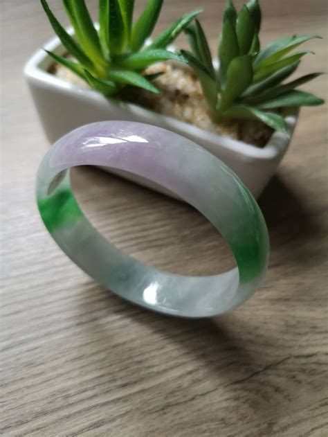 Jadeite Bangle Certified Imperial Green And Icy Light Etsy UK
