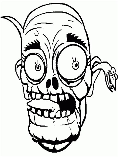 Fun interactive printable halloween coloring pages for kids to color online. Scary Zombie Coloring Pages - Coloring Home