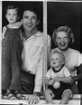 Gregory Peck and his family, circa 1940s. Vintage Movie Stars, Old ...