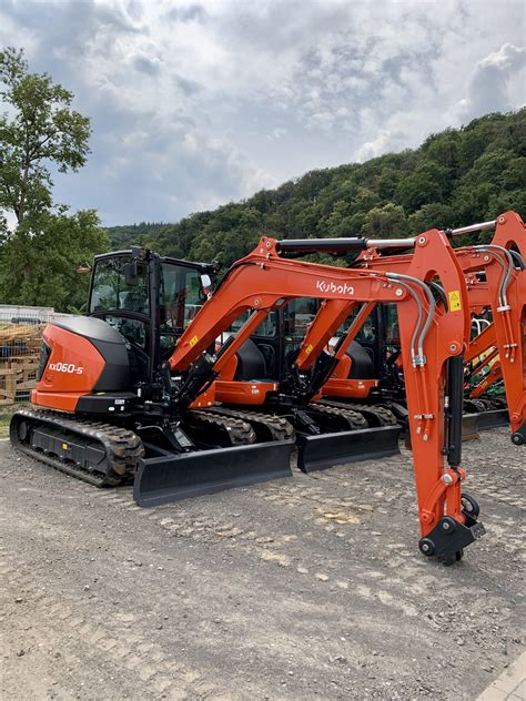 Ab Sofort Verfügbar Der Kx060 5 Von Kubota Baumaschinen Schneider Gmbh