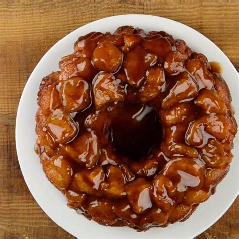 What is it about being cooped up inside that makes people want to pick up a bread pan or cookie sheet? GRANNY'S MONKEY BREAD Video | Desserts, Food, Monkey bread recipes