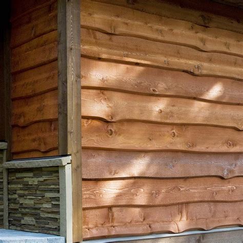 Haida Skirl Wavy Cedar Siding Weekes Forest Products Wood Siding