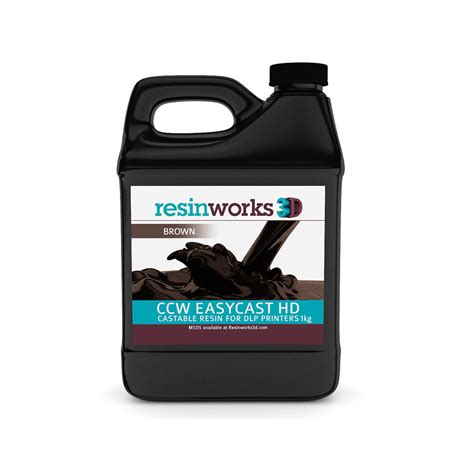 Ccw Easycast Hd For Dlp 1kg Castable Resin For Dlp And Lcd Printers