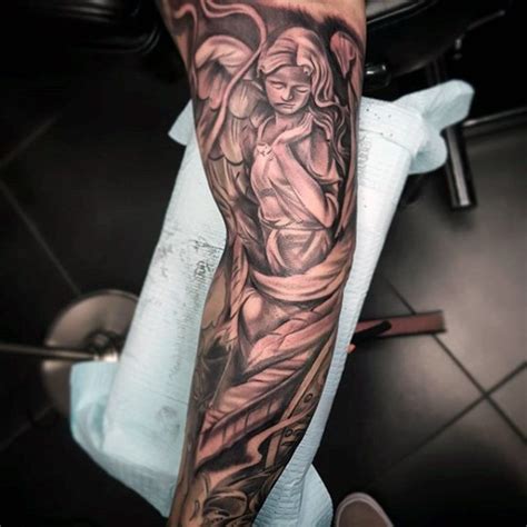 105 Remarkable Guardian Angel Tattoo Ideas And Designs With