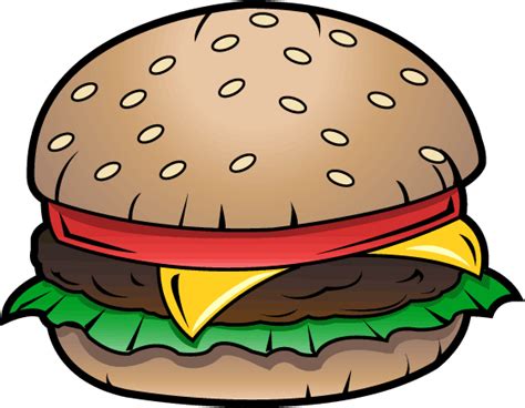 Cartoon Burger Clipart Best
