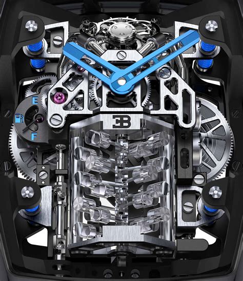 Incredible to see and unbelievably complicated to realize (the movement is comprised of 578 components), the bugatti chiron tourbillon timepiece has. Jacob & Co. Bugatti Chiron Tourbillon Encapsulates A ...
