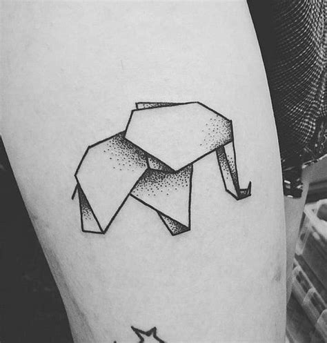 Dotwork Tattoo Ideas Popsugar Beauty Elephant Tatoo Origami Elephant