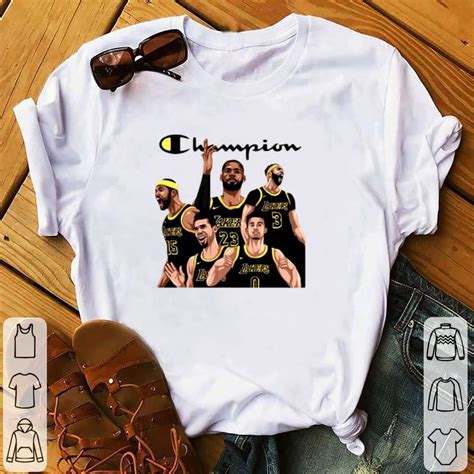 Check out our lakers shirt selection for the very best in unique or custom, handmade pieces from our clothing shops. Awesome Champion Squad Los Angeles Lakers shirt, hoodie ...