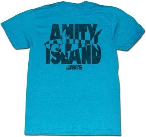 Jaws Invert Amity Island T Shirt