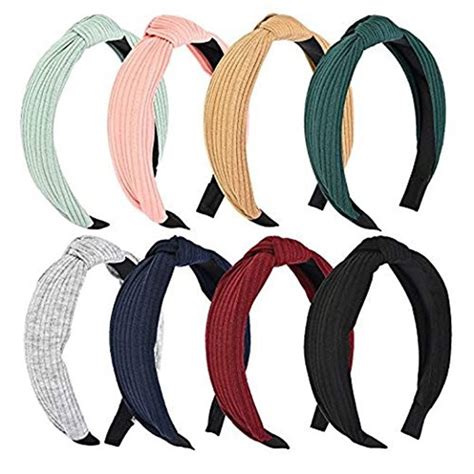 Reed Womens Solid Color Simple Fashion Headband Hair Band Fabric