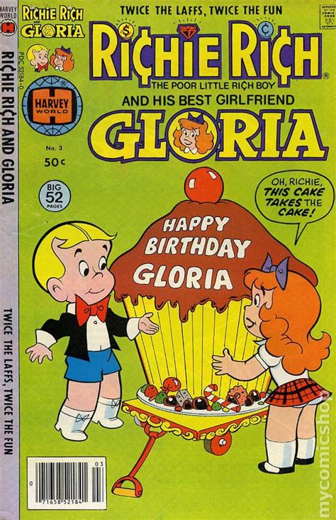 Richie Rich And Gloria 1977 Comic Books