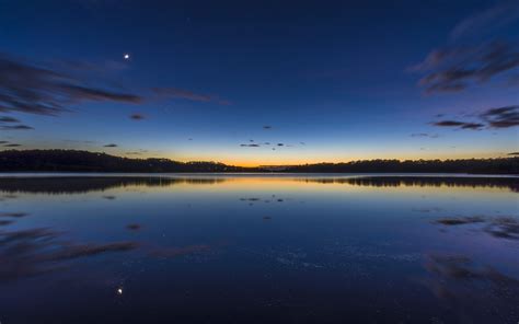 Australia Lake Silent Morning 4k
