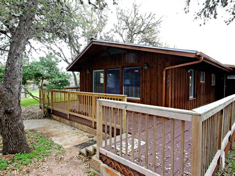 The cabin is spotless to say the least, well stocked and comfortable bedding. Guadalupe Cabin in New Braunfels, TX | Guadalupe River ...
