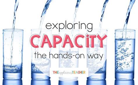 Hands on and Engaging Capacity Activities and a Little Test Prep