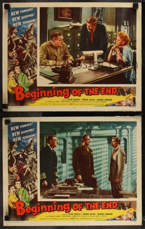 1a1027 Beginning Of The End 2 Lcs 1957 Peter Graves