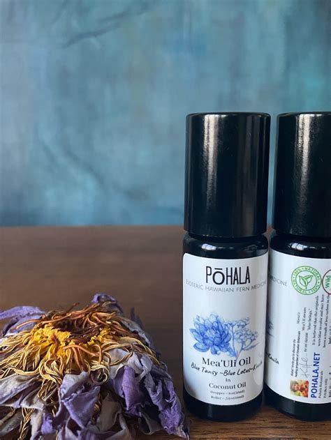 Meauli Blue Tansy Blue Lotus Kauila Wood Oil And Mist — Pōhala