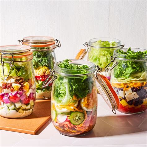 High Protein Mason Jar Salad Formula