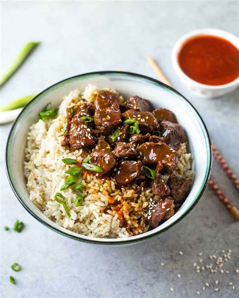 Instant Pot Korean Beef And Brown Rice