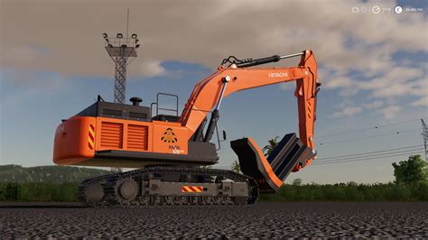 Mining Pack For Hitachi 470lc V10 Fs19 Farming Simulator 19 Mod