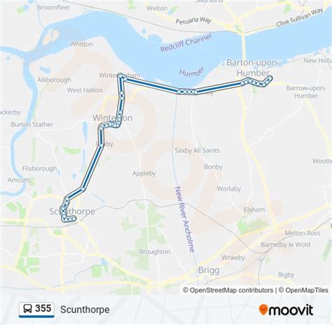355 Route Schedules Stops And Maps Scunthorpe Updated