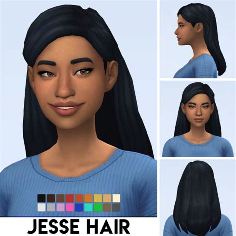Imvikais Jesse Hair Sweet Sims 4 Finds