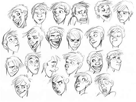 Comm 345 Animation And Motion Animated Acting Drawing Facial