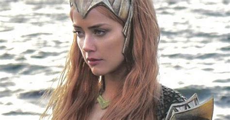 First Look At Amber Heard As Mera In Justice League