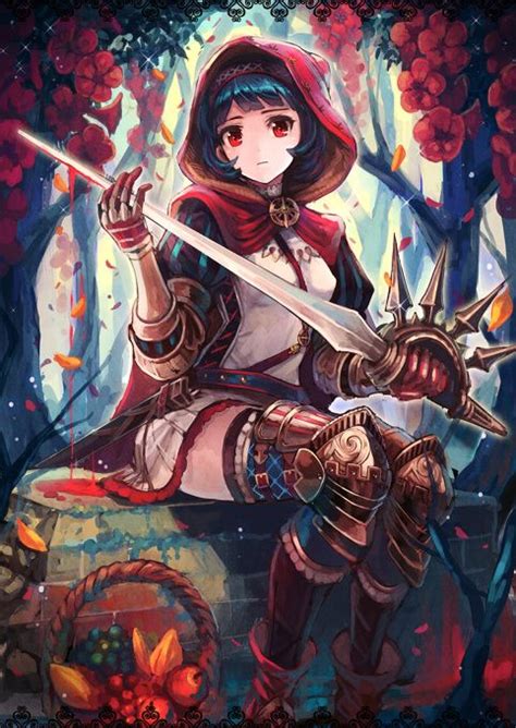 Original Picture 06 Little Red Riding Hood Is A Warrior Anime