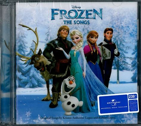 Disney Frozen The Songs Ost Cd Swampfi