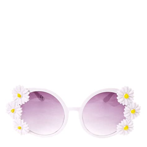 White Daisy Sunglasses Claires Us