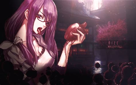 Glasses Rize Kamishiro Wallpaper Coolwallpapers Me