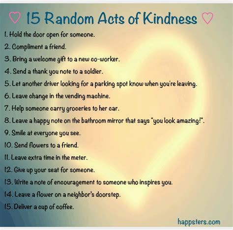 Quotes About Random Acts Of Kindness 45 Quotes