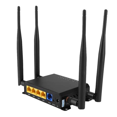Wireless 4G Router Industrial LTE WIFI Repeater VPN Dual SIM Card Slot