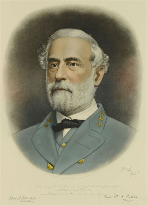 Lot 75 Robert E Lee Memorial Engraved Portrait 1870
