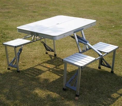 Aluminium Folding Camping Table And Chairs Campingtable Camping