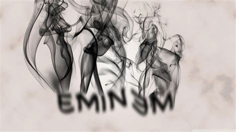 2048x1152 Eminem Logo Smoke 4k 2048x1152 Resolution Hd 4k Wallpapers