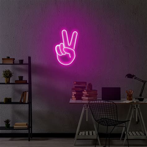 Handmade Neon Wall Signs And Messages Handcrafted Led Neon Etsy