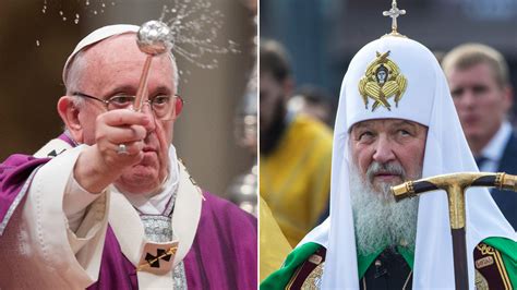 Pope Meets Russian Orthodox Leader 1 000 Years After Christianity Split Fox News