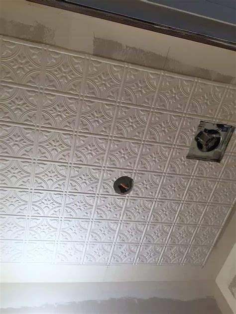 Thick signature styles can also be used in slimline 9/16 in. 7 Easy Steps for Installing Faux Tin Ceiling Tiles